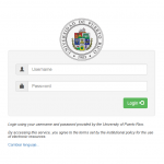 Login @upr.edu
