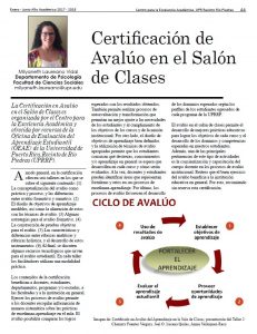 <strong>Certificación de avalúo en el salón de clases</strong> - <em>By Milyaneth Laureano Vidal (January - June 2017-2018)</em>