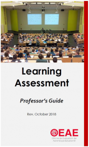 Learning Assessment - Professor's Guide