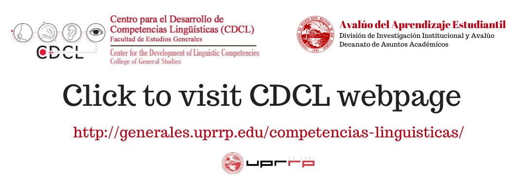 Centro para el Desarrollo de Competencias  Lingüísticas (CDCL) Webpage